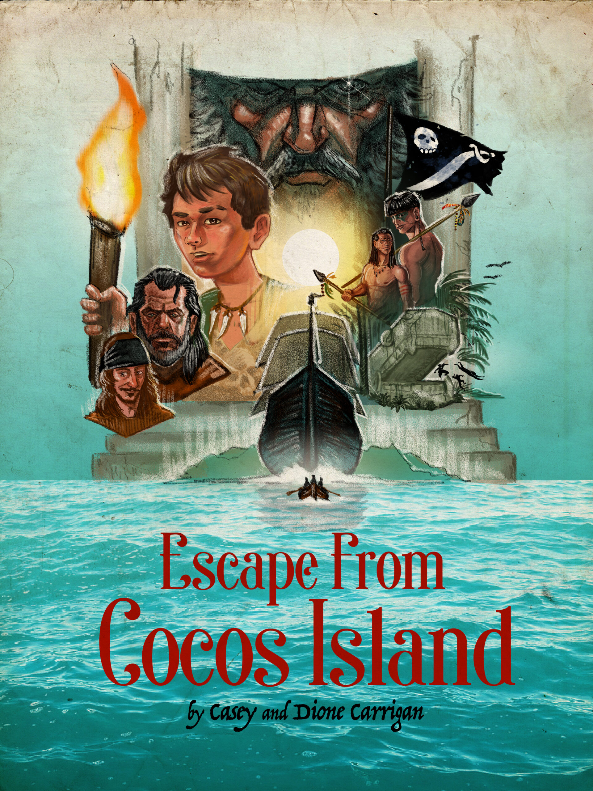 50 Escape from Cocos, Front cover (2)